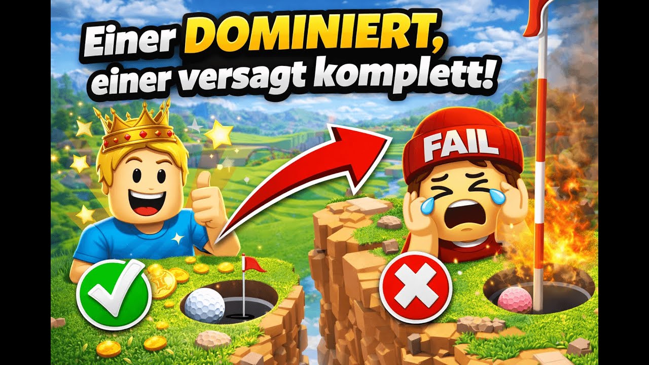 Einer DOMINIERT, einer VERSAGT  KOMPLETT! | Golf with your Friends #5