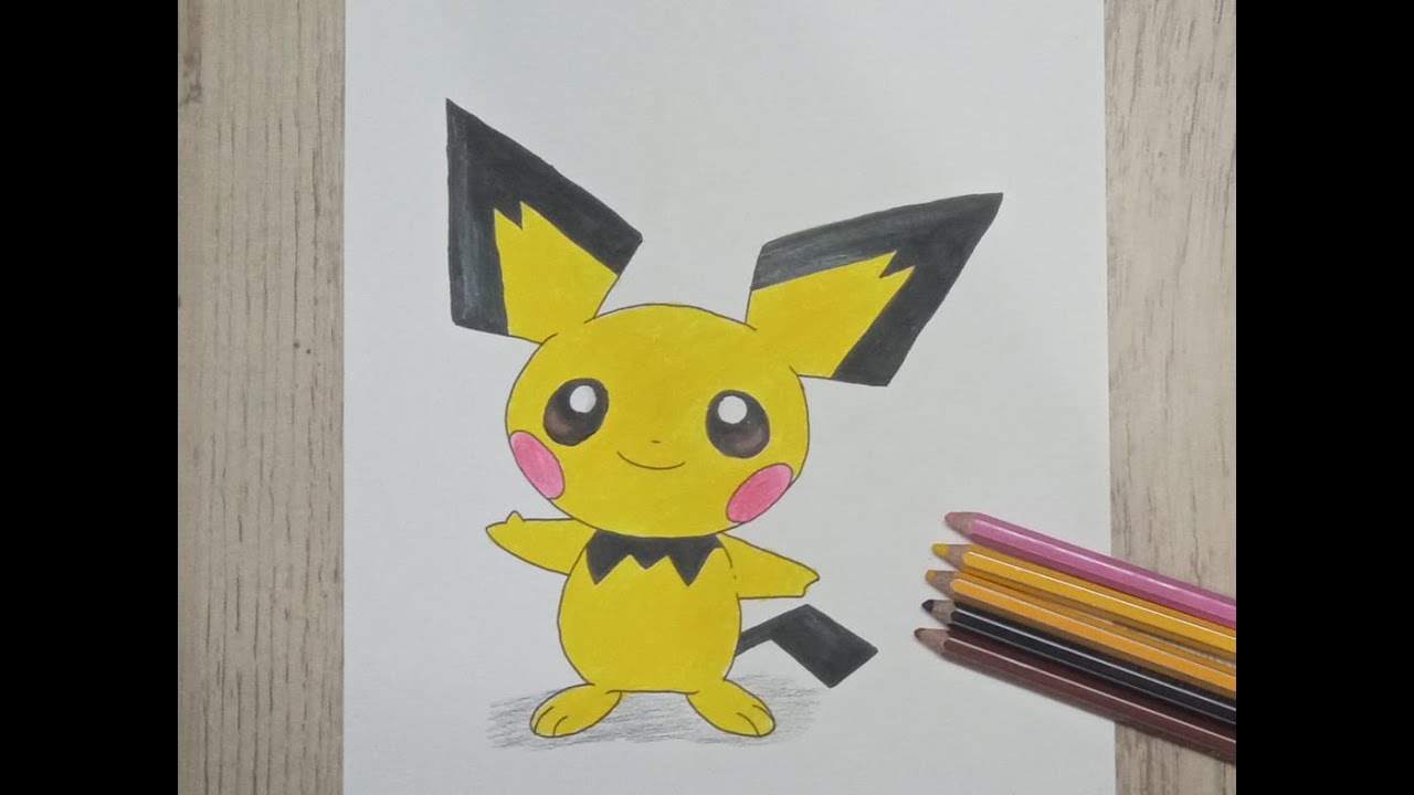 How to Draw Pichu | Pokemon