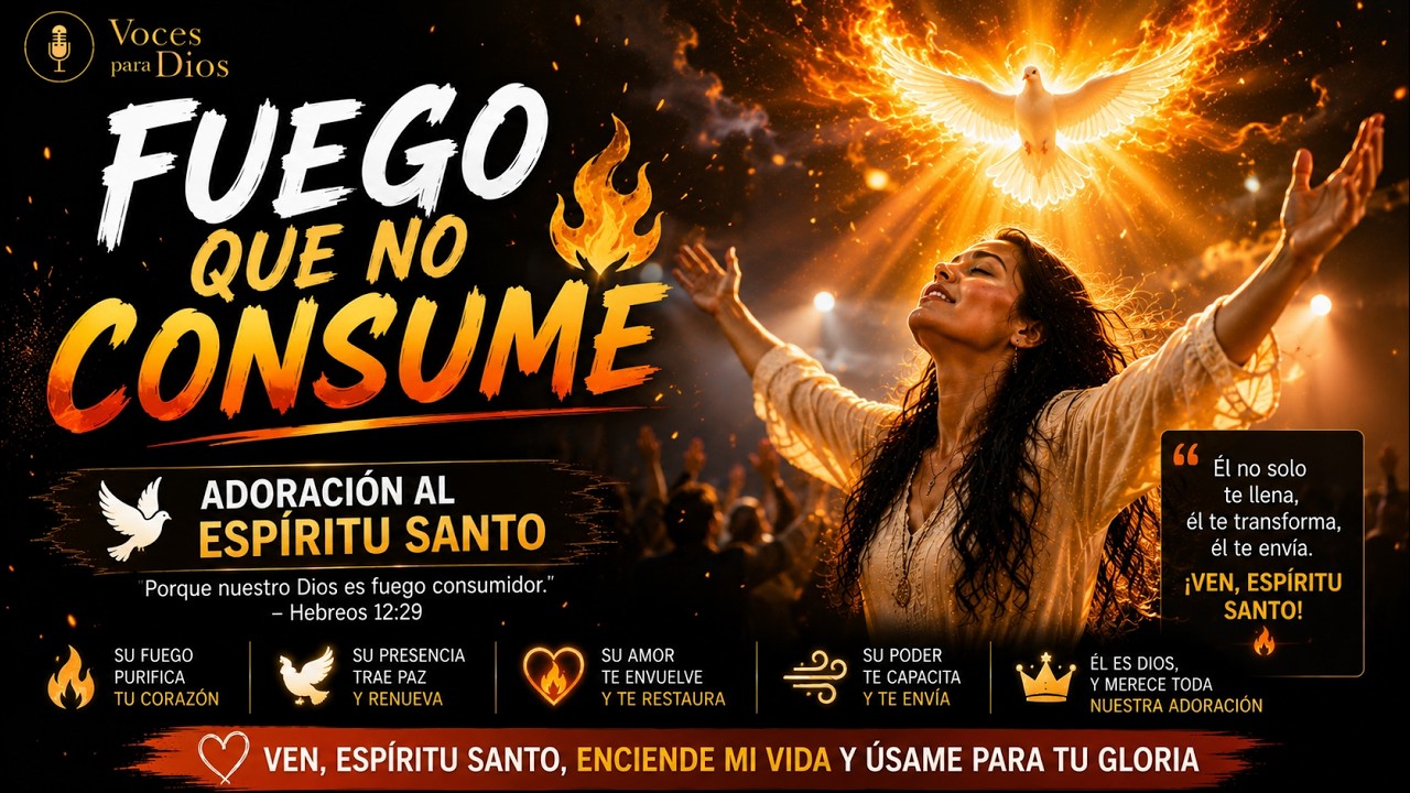 Fuego Que No Consume | Adoración al Espíritu Santo