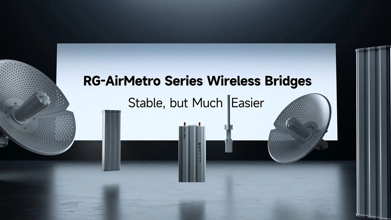 اعدادات اجهزة البث AirMetro من شركة Ruijie