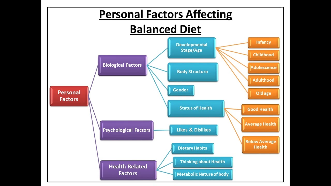 Balance Diet - Factors Affecting Balance Diet