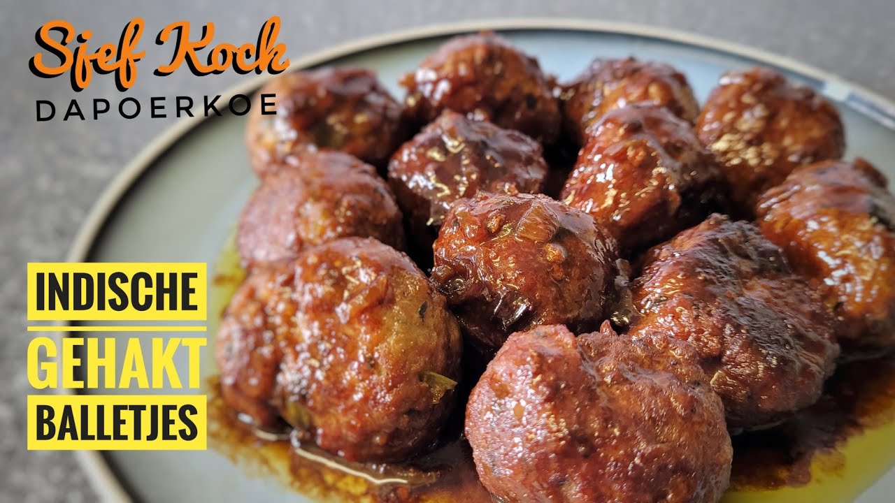 Pittige Indische Gehaktballetjes | Indische Keuken