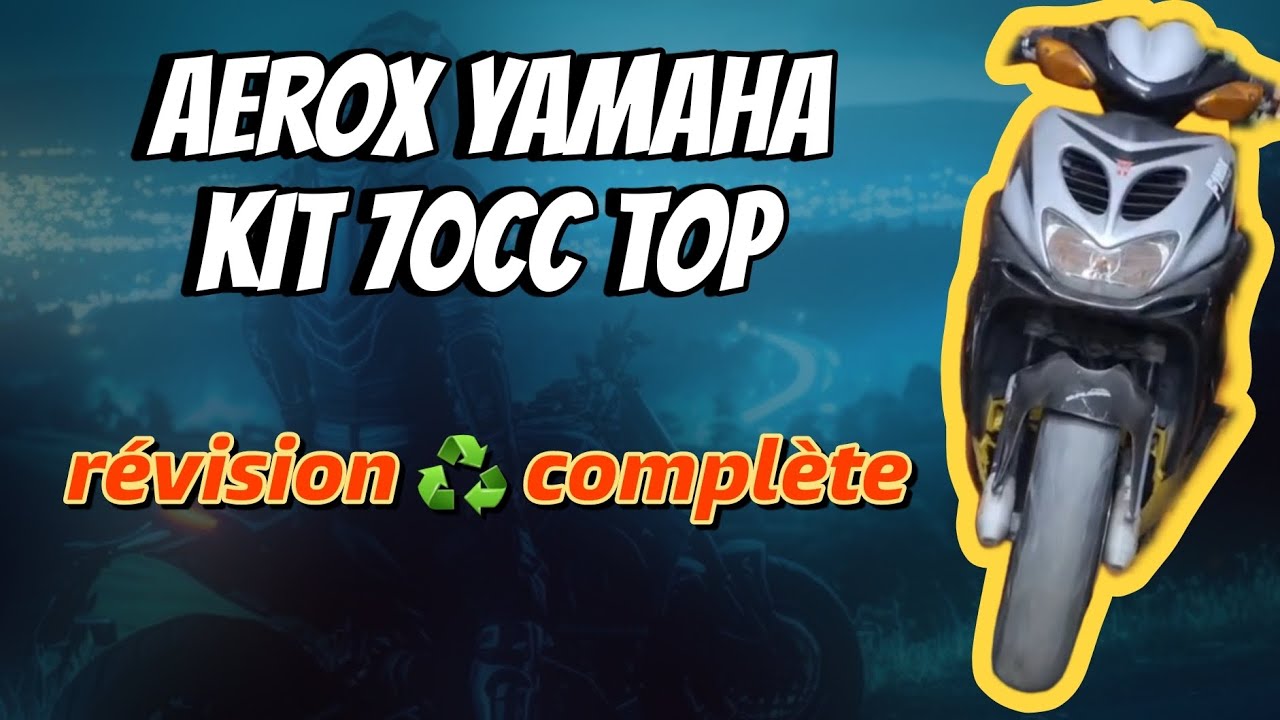 yamaha aerox 70cc top 🔝 révision complète partie 1