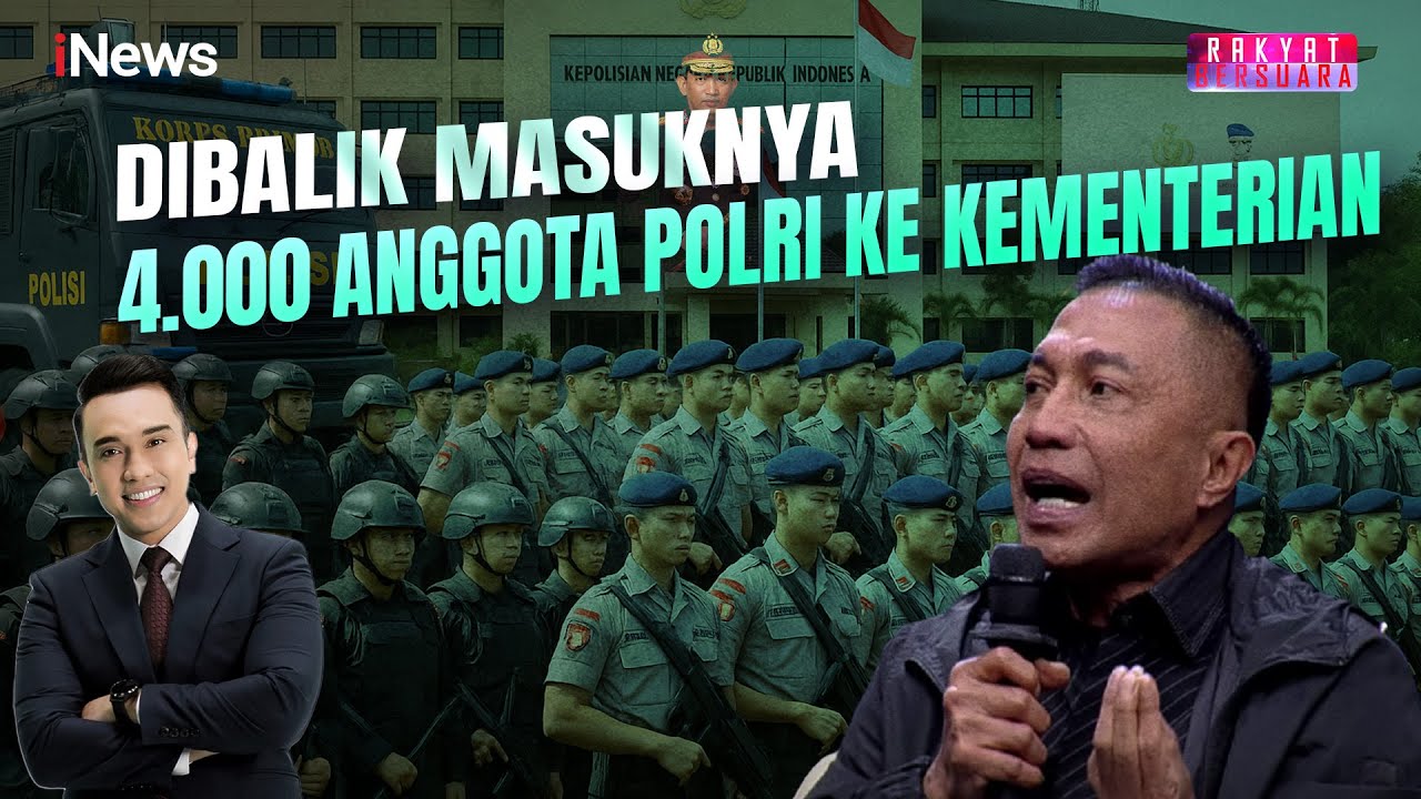 Dharma Pongrekun: 4.000 Anggota Polri Masuk Kementerian karena Ada Agenda Global | Rakyat Bersuara