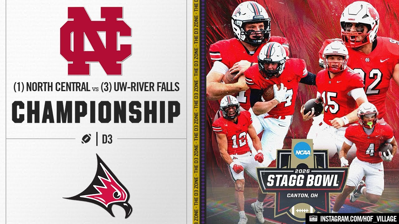 #1 North Central vs. #3 UW-River Falls Highlights | 2026 Stagg Bowl