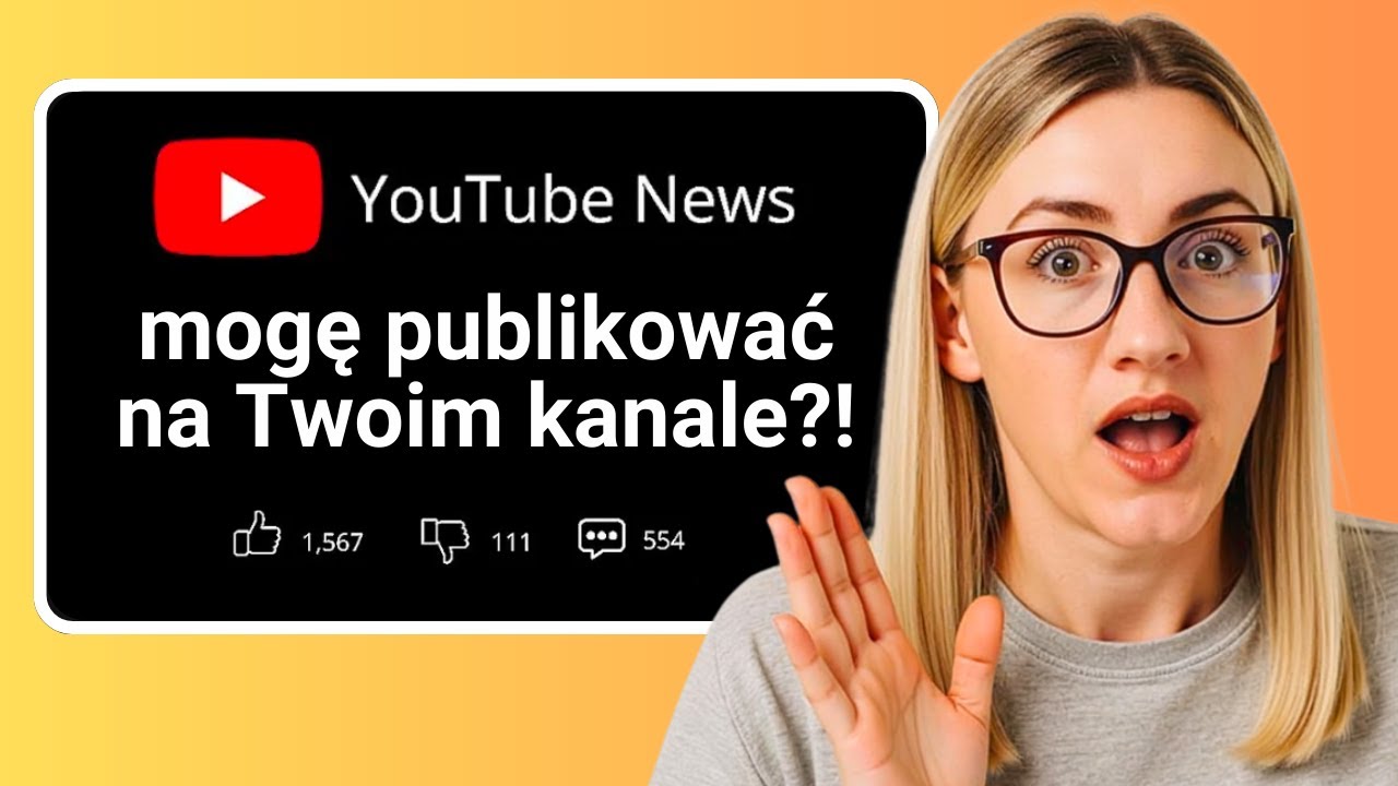 YouTube pozwala WIDZOM publikować na Twoim kanale?! 👀Nowa funkcja społeczności!