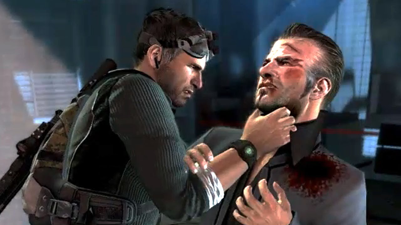 Sam Fisher Interrogates Andriy Kobin (Splinter Cell: Conviction)