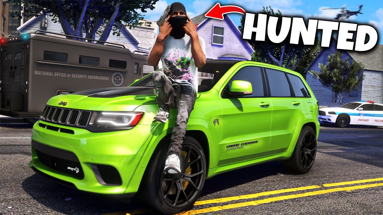 I spent 2 Hours HUNTED by the COPS in CHICAGO in GTA 5 RP..