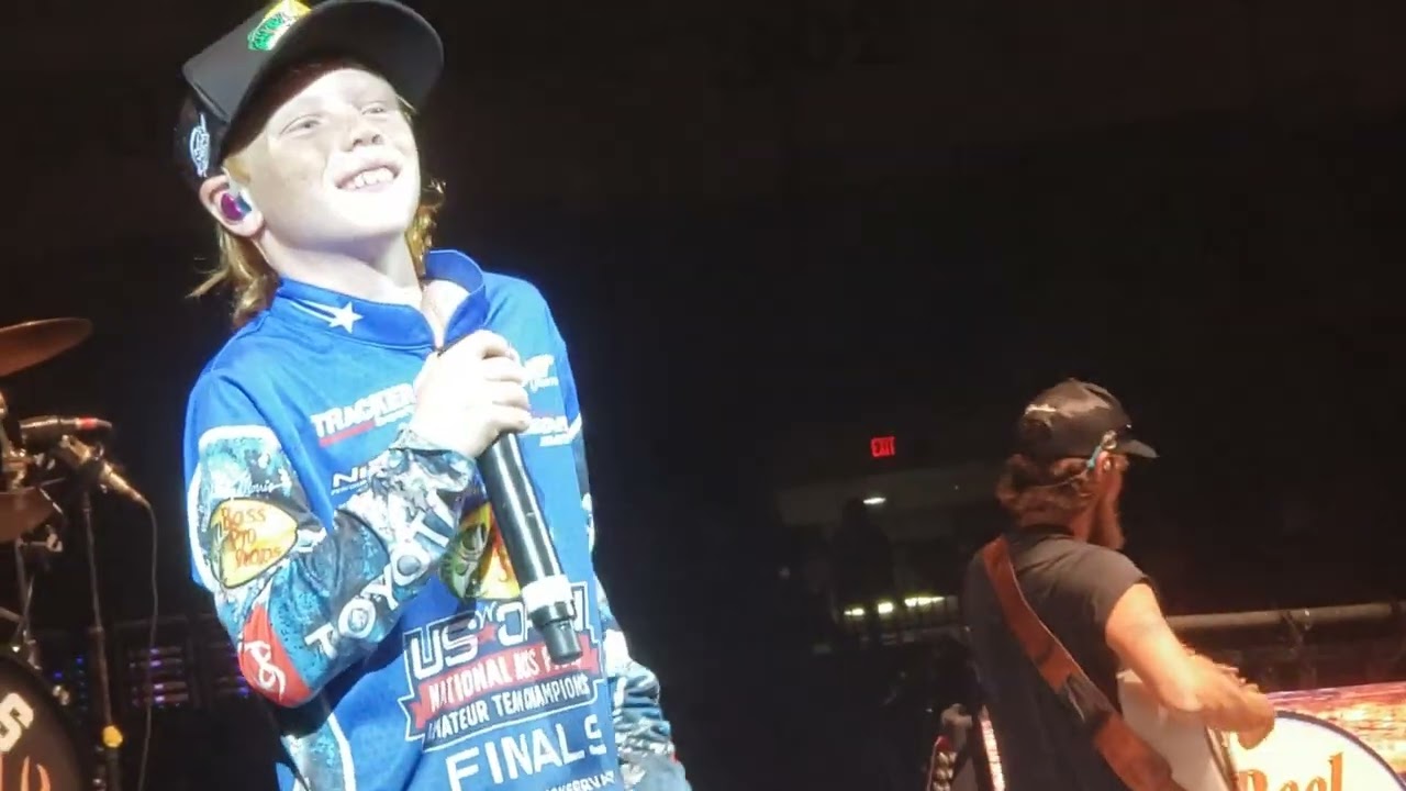 Chris Janson - 8 year old son Jesse 