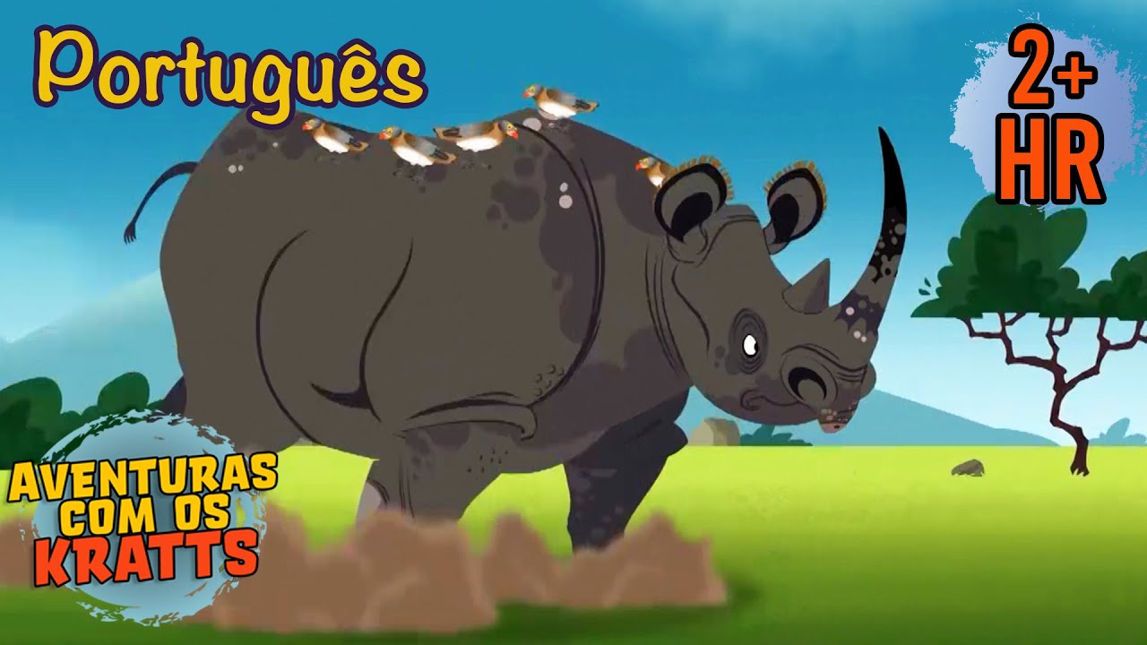 Salvando os rinocerontes na África | Episódios completos | Aventuras com os Kratts
