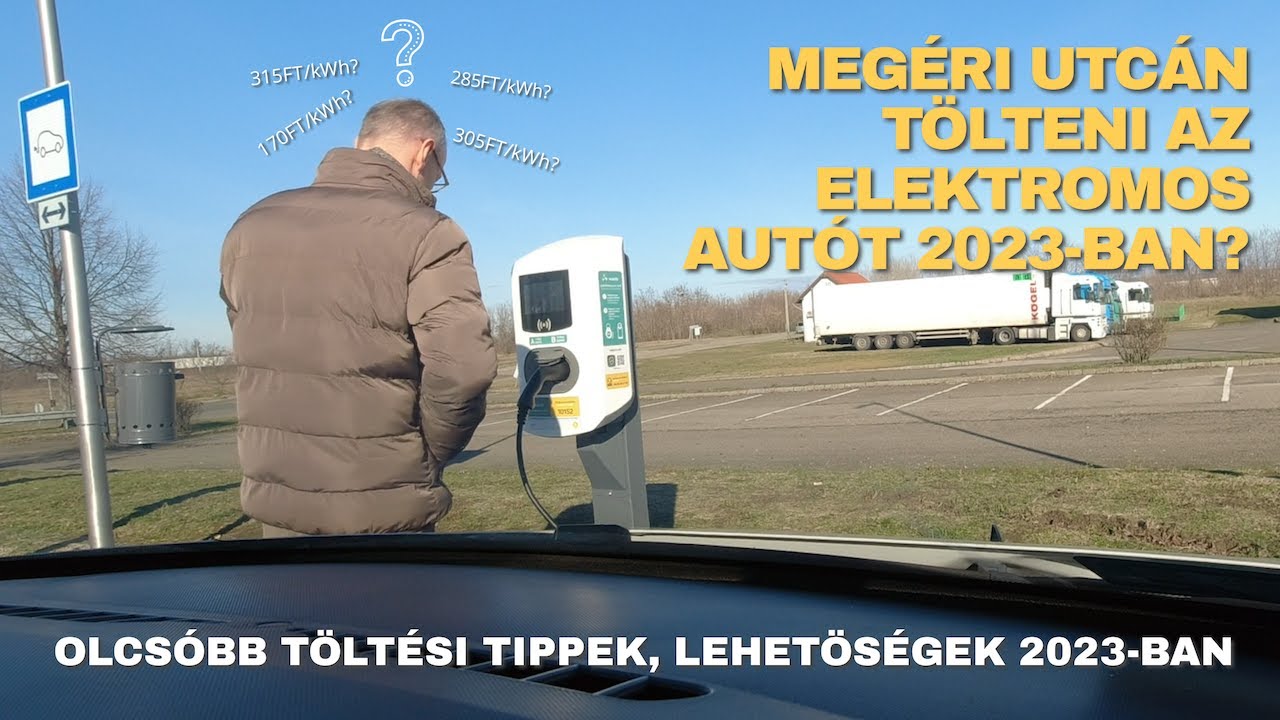 Elektromos autót utcán tölteni, vajon megéri 2023-ban?