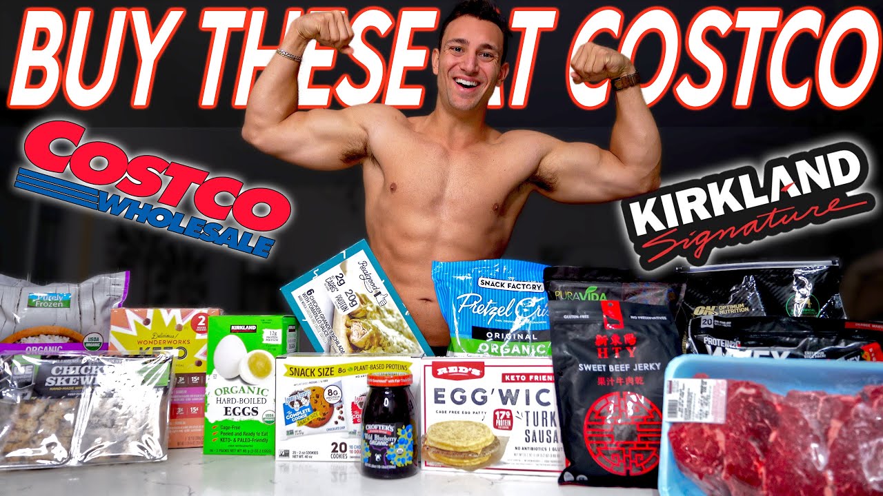 2022 COSTCO Low Calorie High Protein ANABOLIC Grocery Haul + Quick & Easy Recipes