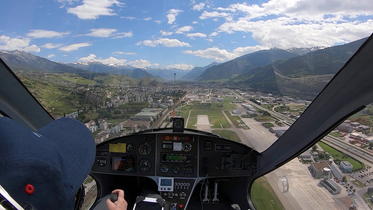 Magni M24 Gyrocopter Part 3 of my flight on Saturday 13th June, this is the part landing at Sion