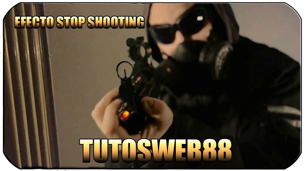 Efecto detener disparo / stop shooting Tutorial After Effects