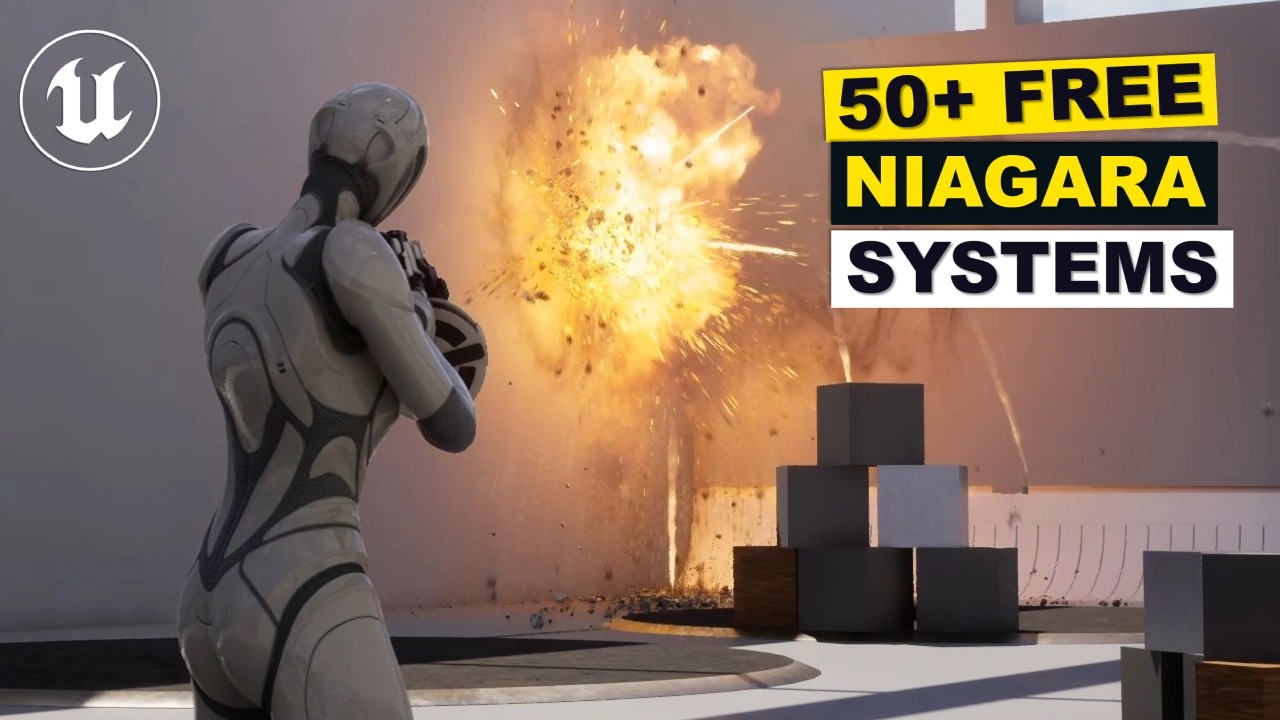 Компания Epic Games подарила нам более 50 бесплатных систем визуальных эффектов (Unreal Engine 5.7).
