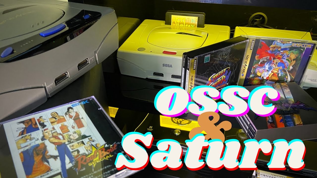 OSSC & Sega Saturn (ajustes ideais)