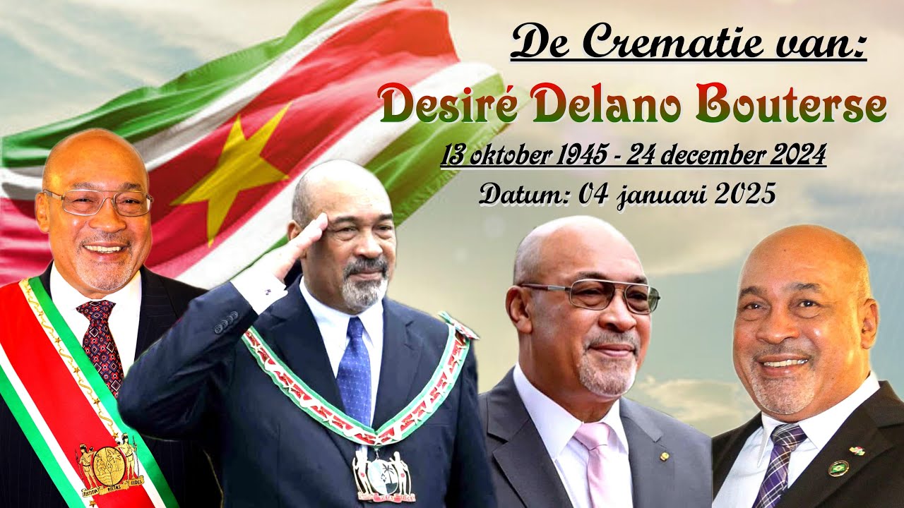 De Crematie van: Desiré Delano Bouterse