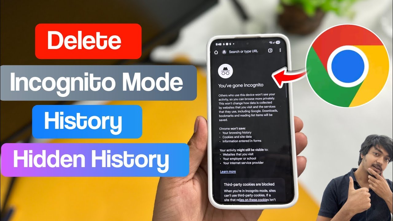 🥸 Удаление истории режима инкогнито на Android | как удалить историю режима инкогнито на Android/...