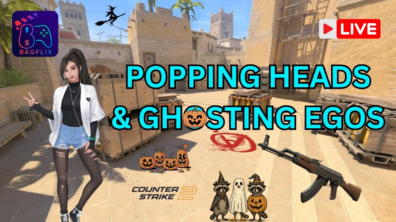 Popping Heads & Ghosting Egos 🎃 | Halloween CS2 Chaos 👻&ndash; #52