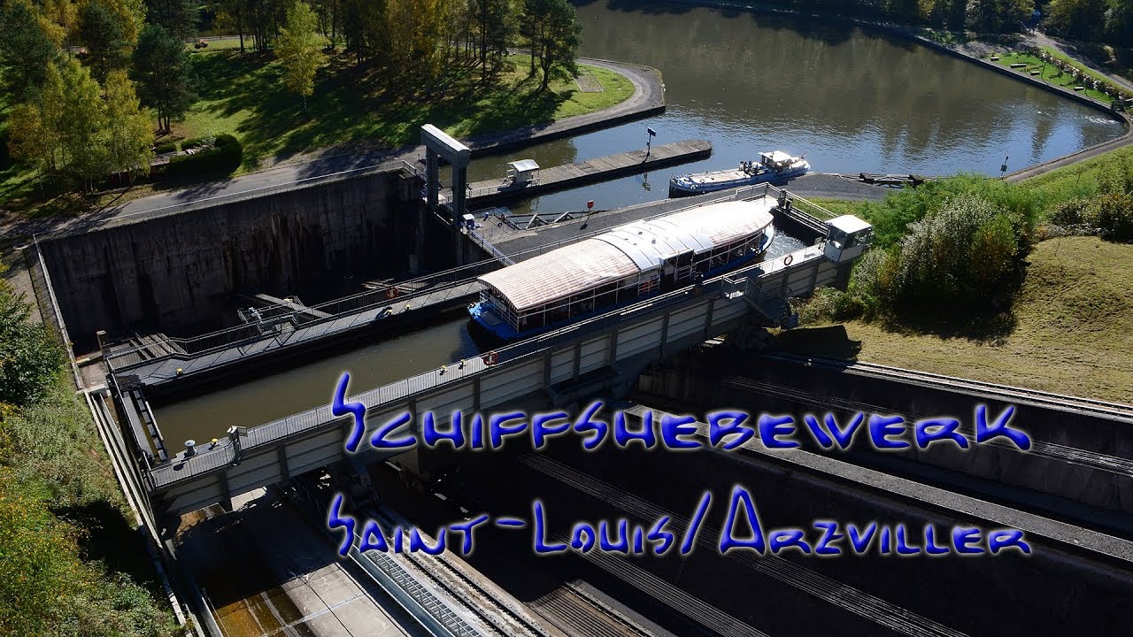 Schiffshebewerk Saint-Louis/Arzviller in Lothringen