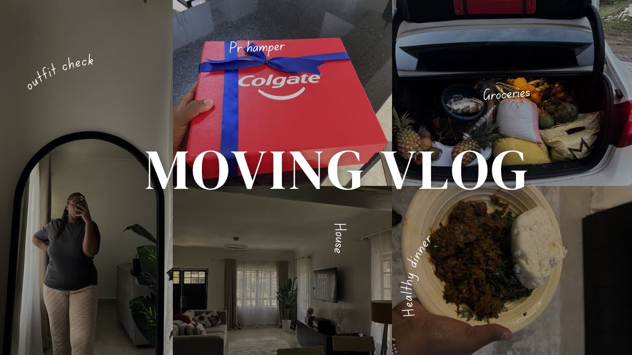 Moving Vlog 2 : Moving in day , Colgate Event, Traveling to the village,Garden updates and more 