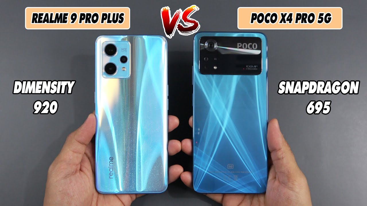 Realme 9 Pro Plus vs Poco X4 Pro 5G | SpeedTest and Camera comparison