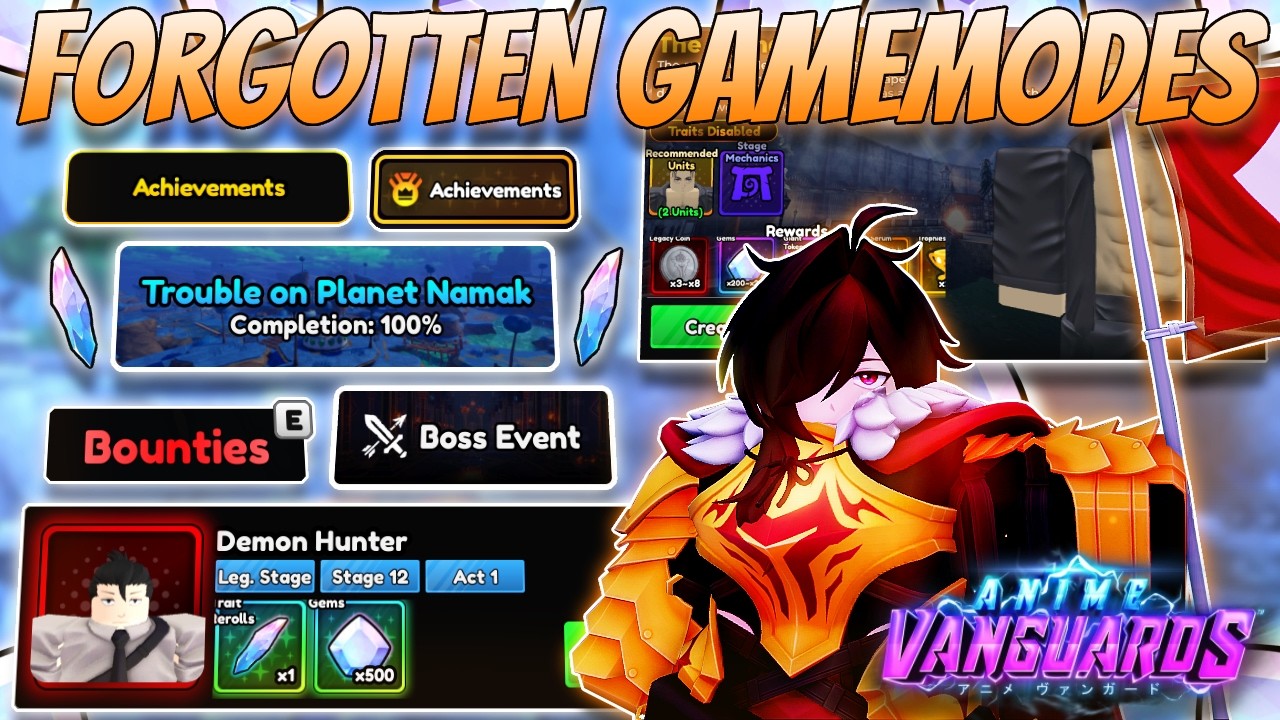 The Top 5 Most Forgotten Gamemodes in Anime Vanguards!