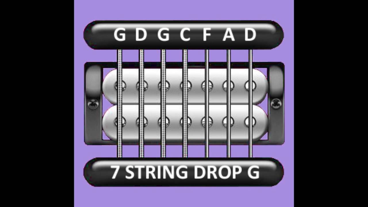 Perfect Guitar Tuner (7 String Drop G = G D G C F A D)
