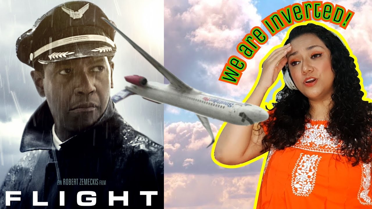 Flight Attendant Watches Flight | REACTION&COMMENTARY | Reacting to Denzel Washington's Performance