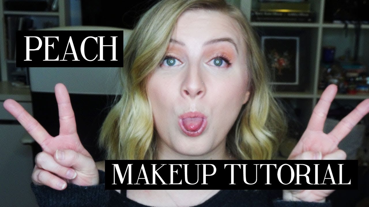 TOO FACED JUST PEACHY EYESHADOW TUTORIAL | Blondes & Bagels