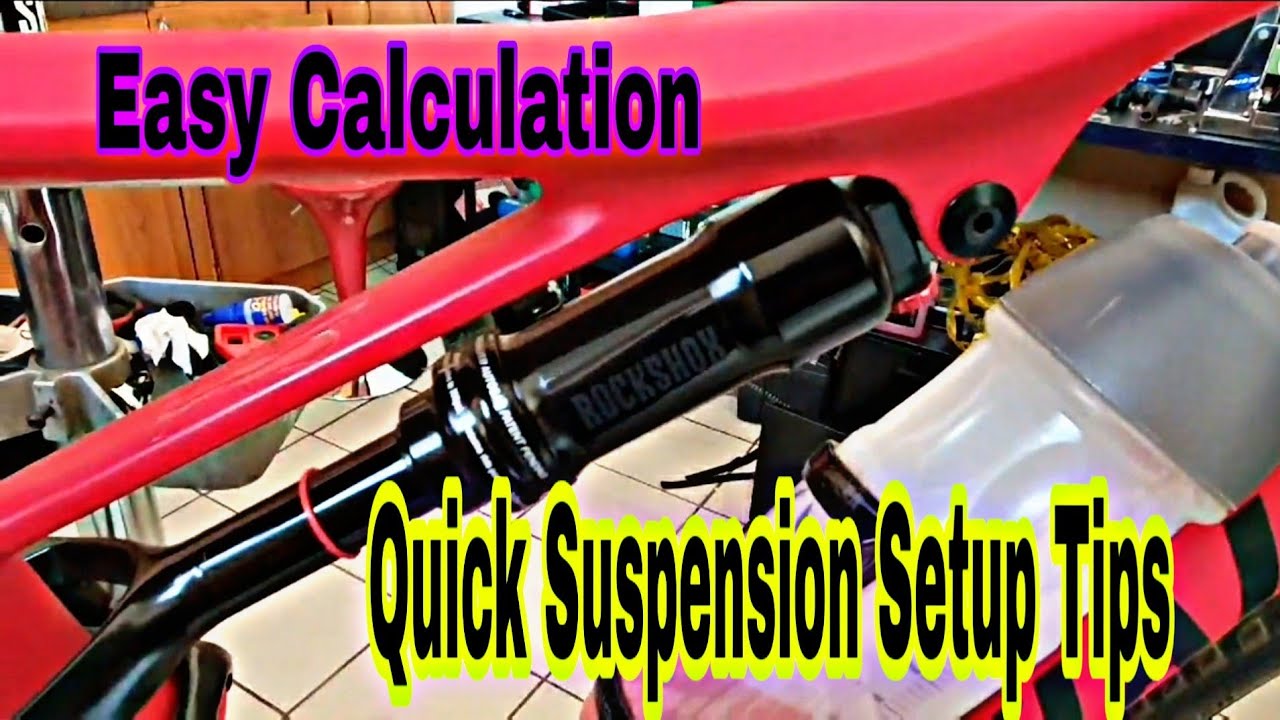 How to setup Rock Shock Brain Auto-Sag. Specialized Epic Comp Carbon Suspension setup.