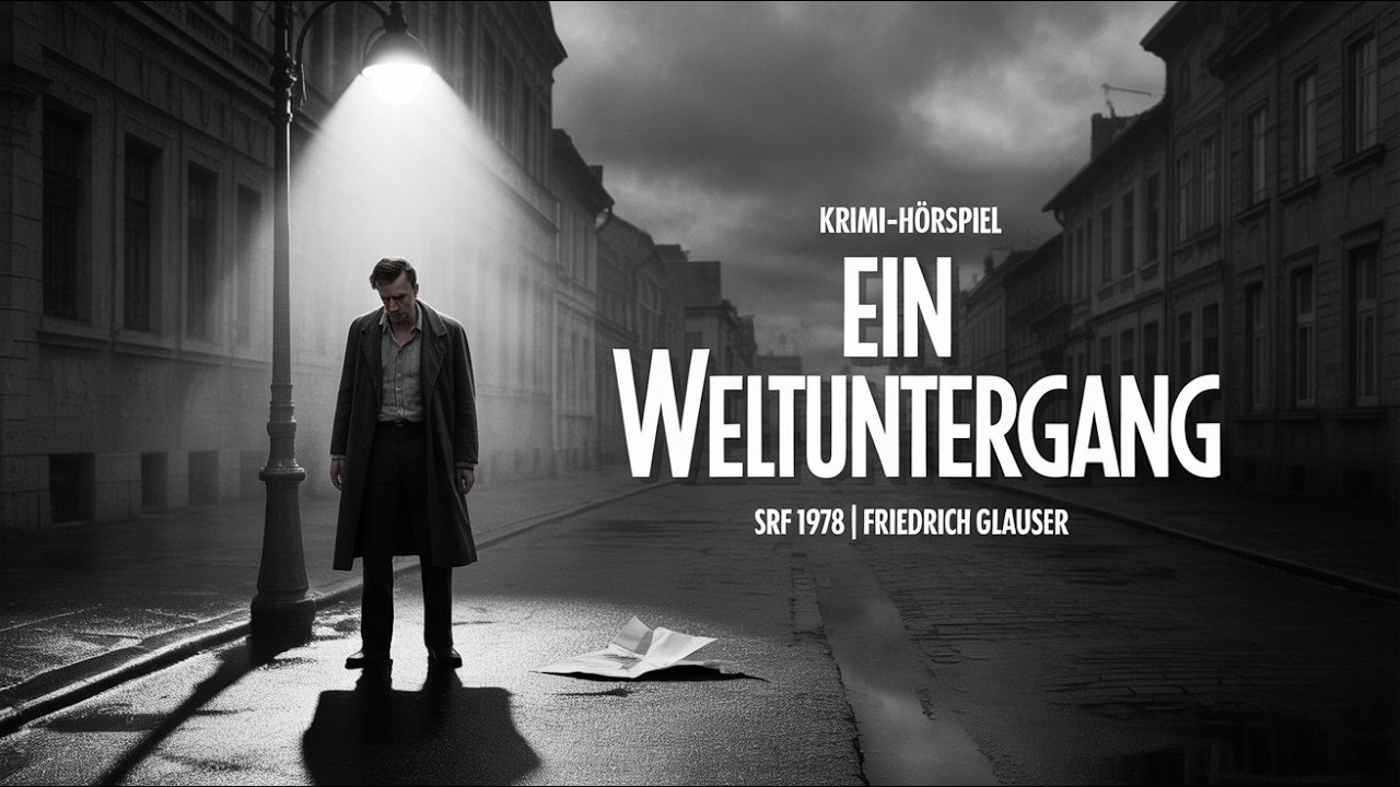 Ein Weltuntergang - SRF 1978 | Friedrich Glauser | Krimi Hörspiel