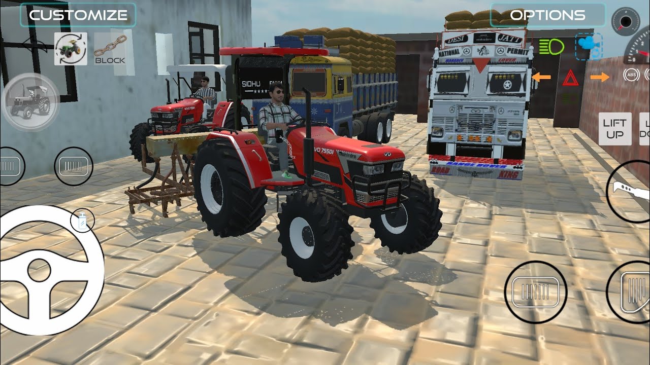 🚜 Indian Vehicle Simulator 3D | New Update Gameplay | Tractor + Truck Combo🔥 | Indian Village Life