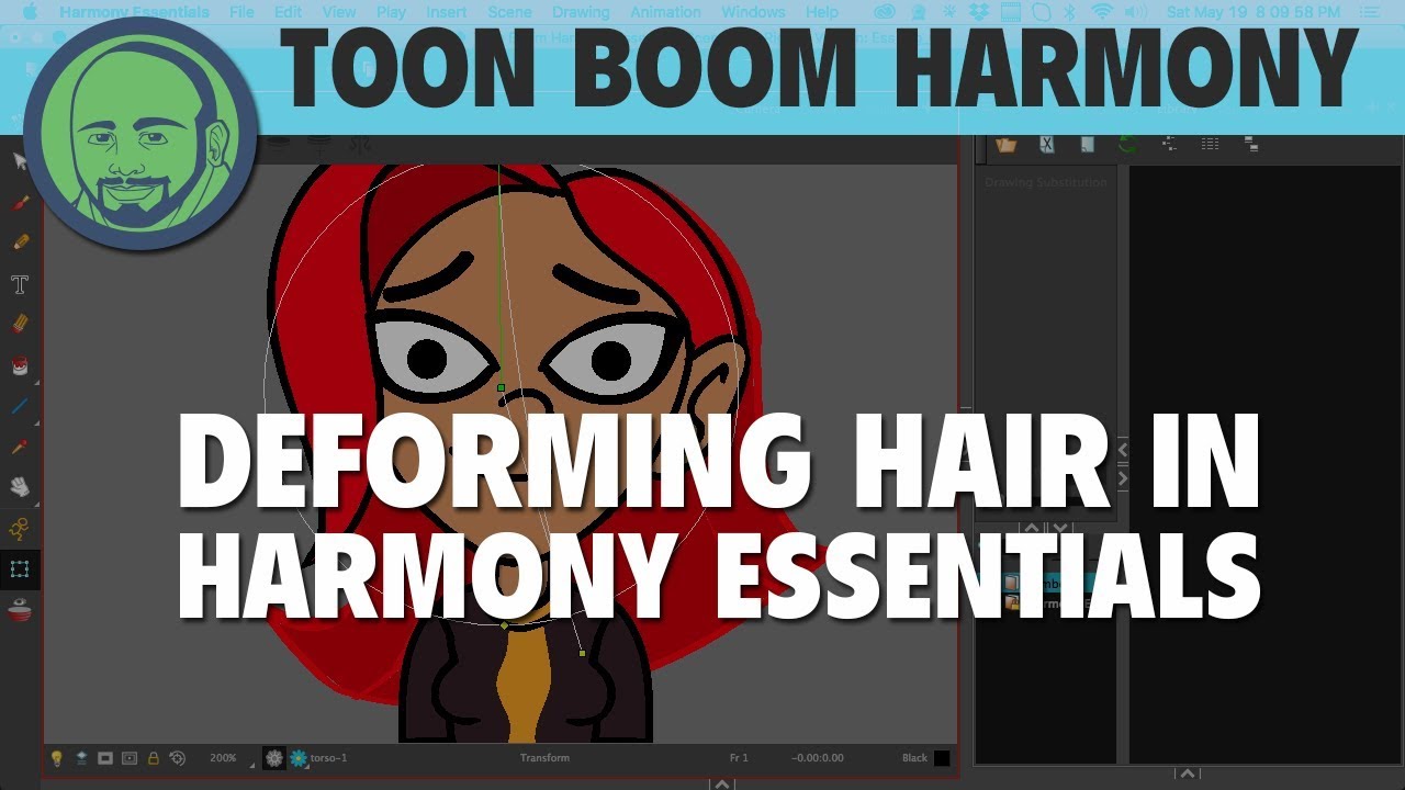 Harmony Essentials: Using the Bone Deformer on Hair