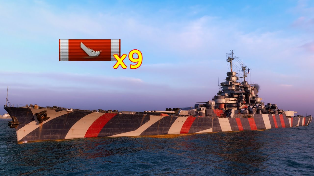World of WarShips Michelangelo - 9 Kills