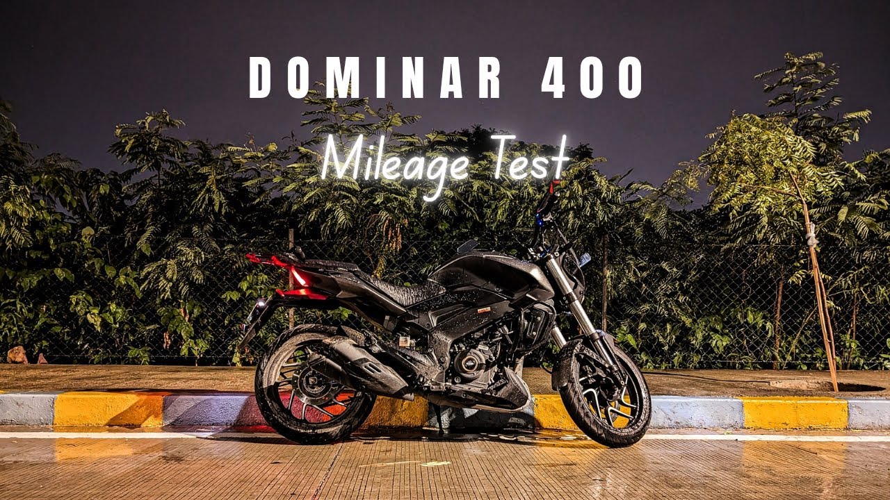 Bajaj Dominar 400 - City Mileage Test