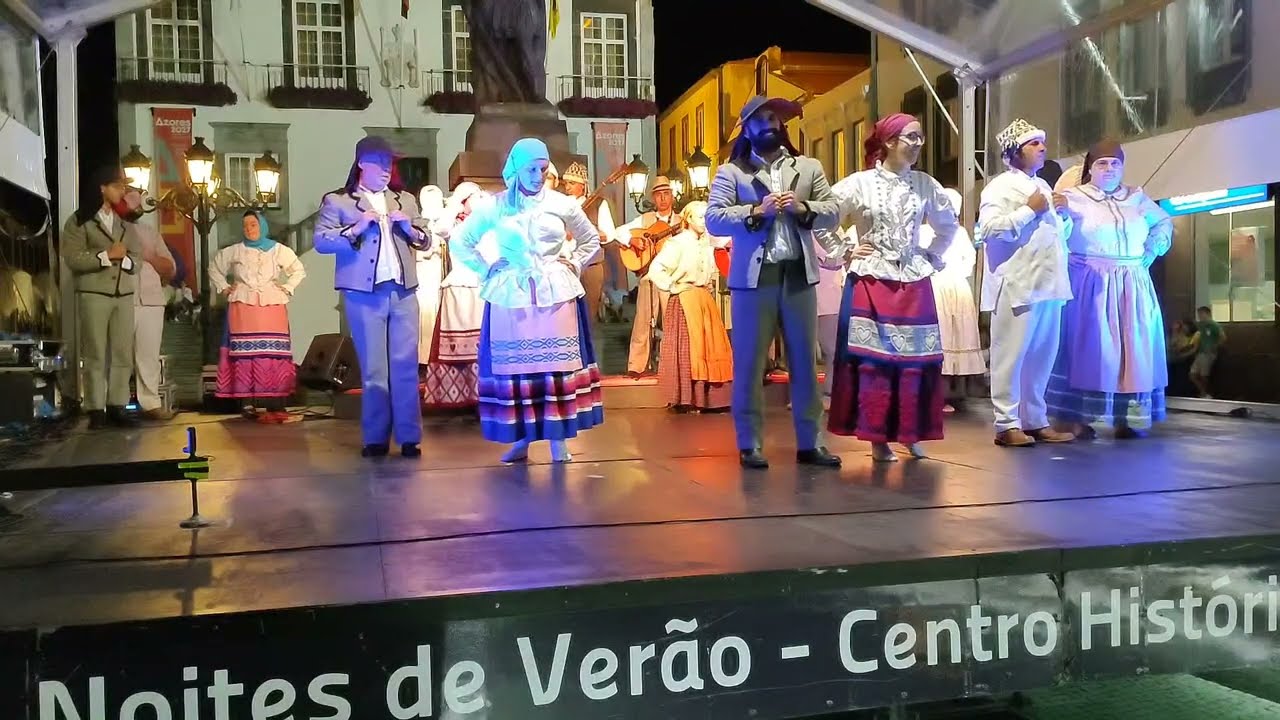 LIVE: Grupo Folclorico Ilha Verde - Noites de Verao / Summer Nights Ponta Delgada Azores -31.07.2022
