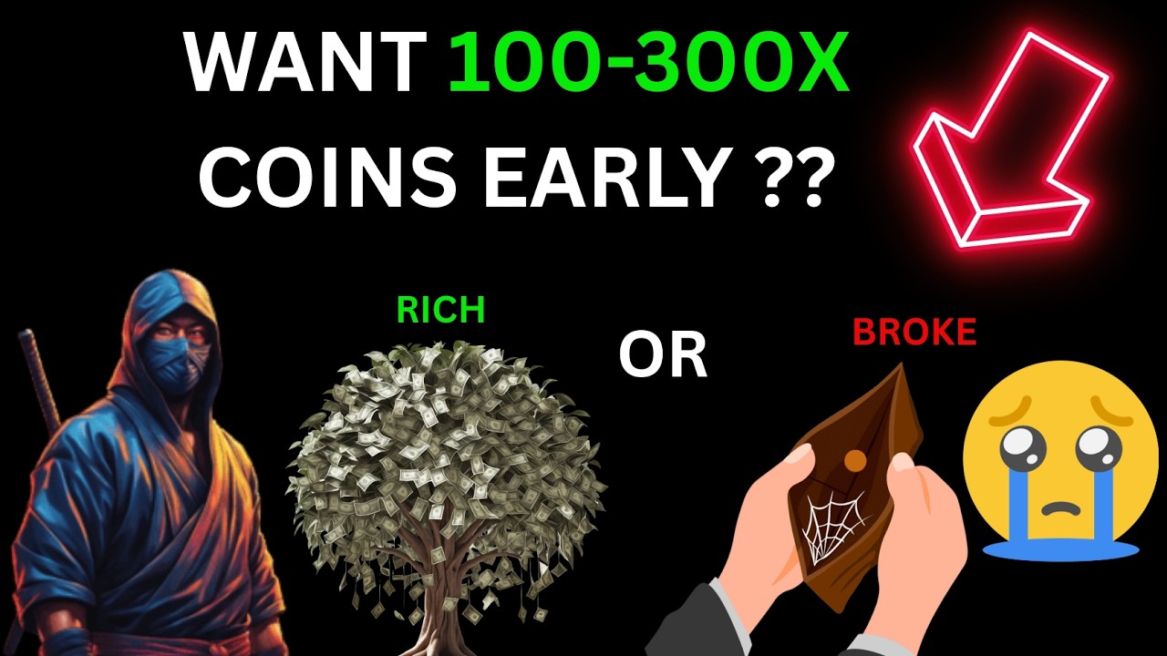 WANT to CATCH 100-300X COINS  & be EARLY !?!?