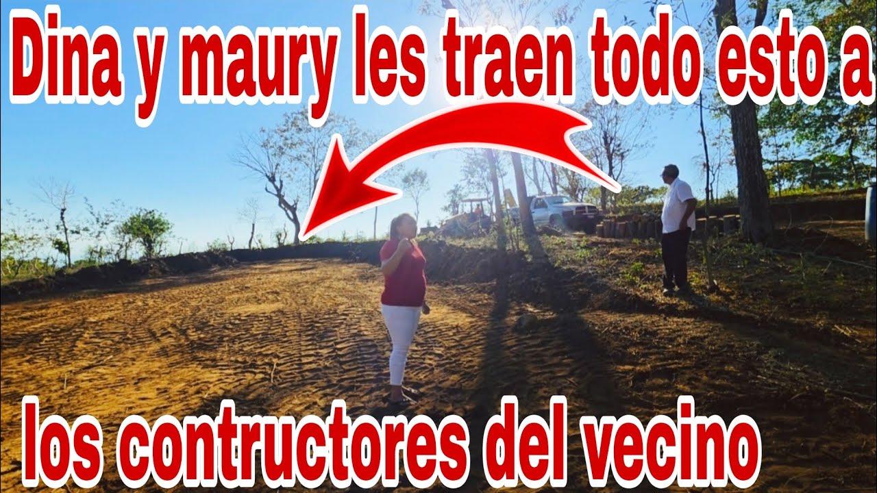 Asi va el gran avance de los terrenos de Dina con la maquinaria😱😳
