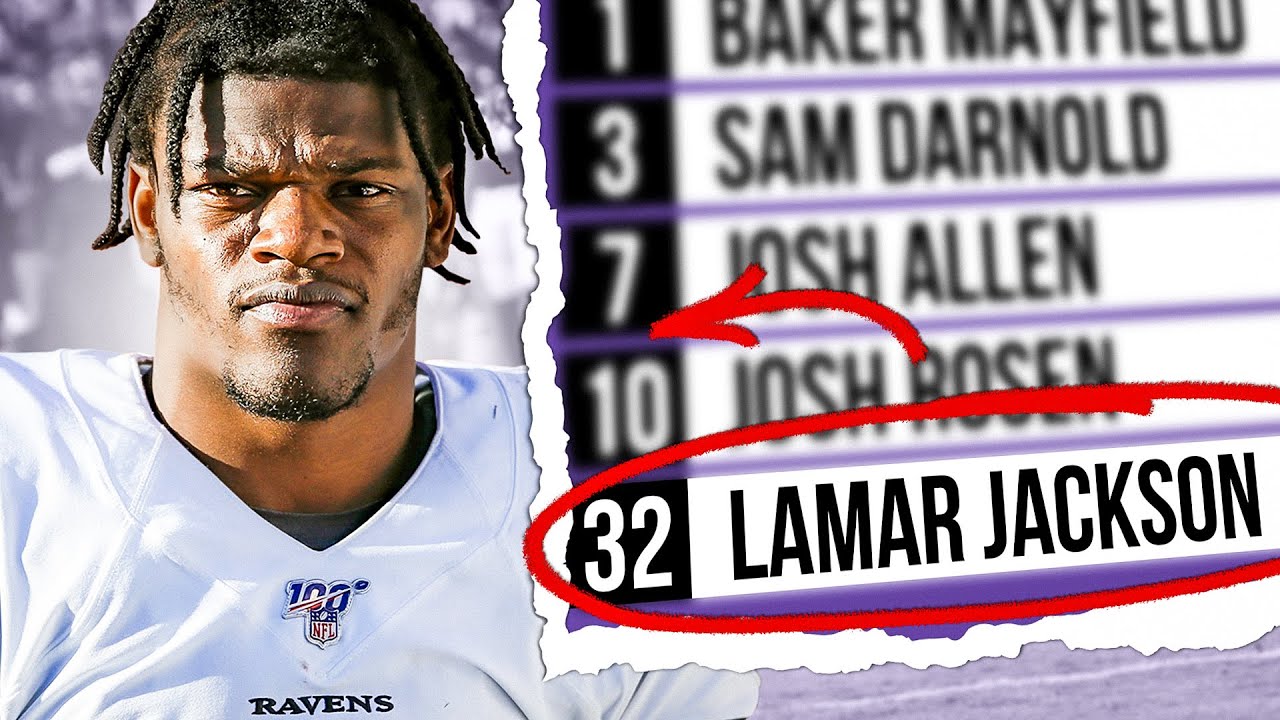 Who Were The 4 Quarterbacks DRAFTED BEFORE Lamar Jackson?