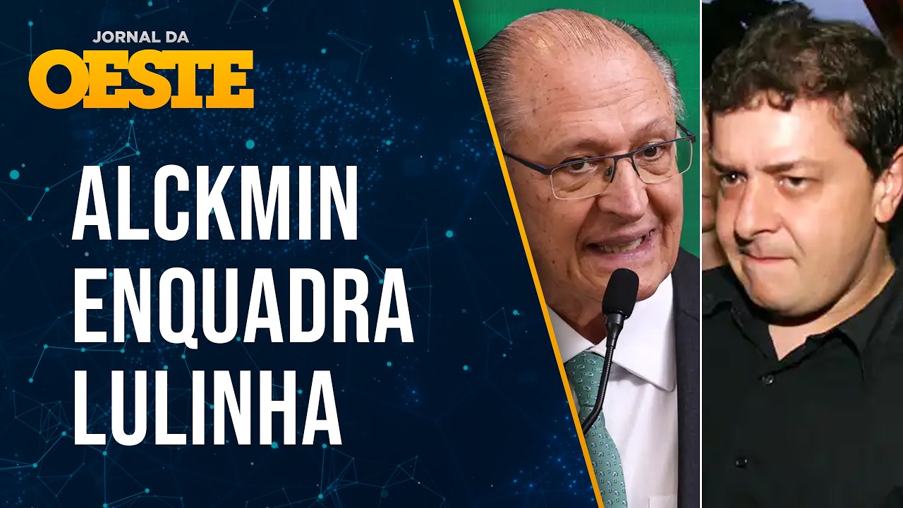 FARRA DO INSS: Alckmin culpa Bolsonaro e afirma que 'nem o filho de Lula' será blindado