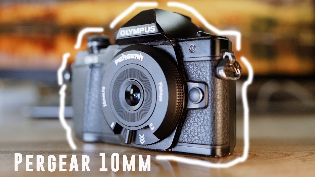 PERGEAR 10mm F8 | Fisheye Pancake Objektiv für MFT [mft Objektive]