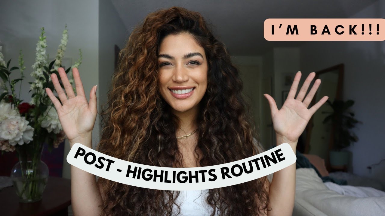 I'M BACK!!! - Hair Routine to RECOVER from Highlights!!