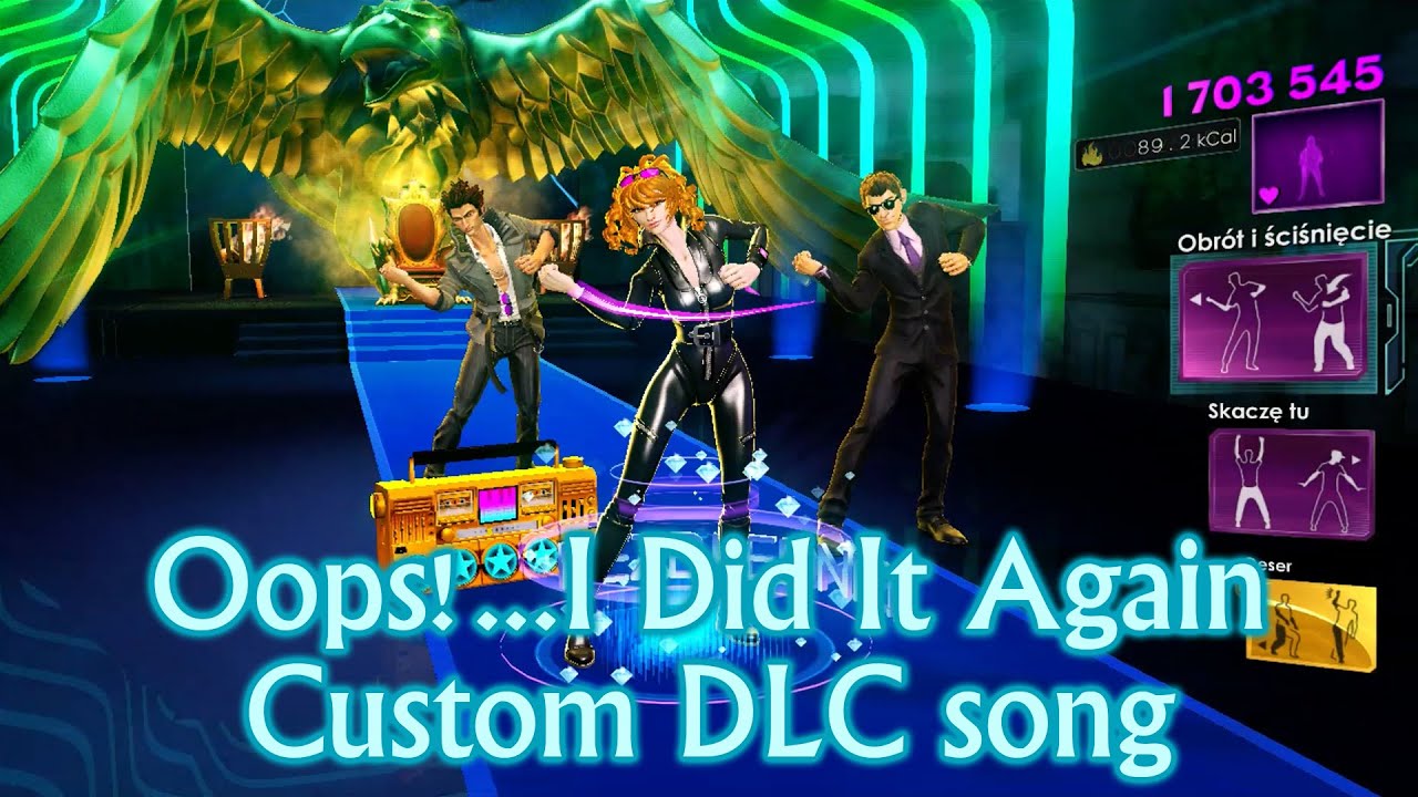 Dance Central 3 | Oops!...I Did It Again (Custom DLC)