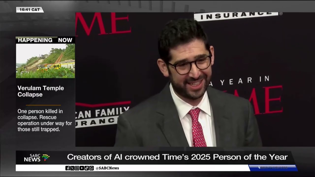 Creators of AI crowned Time Magazine's 2025 