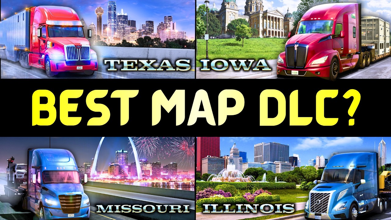 BEST Map DLC to Buy in 2026 | Comparing Every Map DLC in American Truck Simulator (ATS)