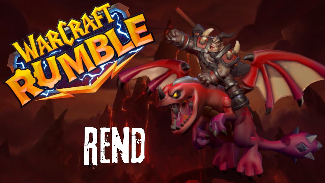 Warcraft Rumble PvP : Rend Season 7 ( First Strike & Heros Resolve )
