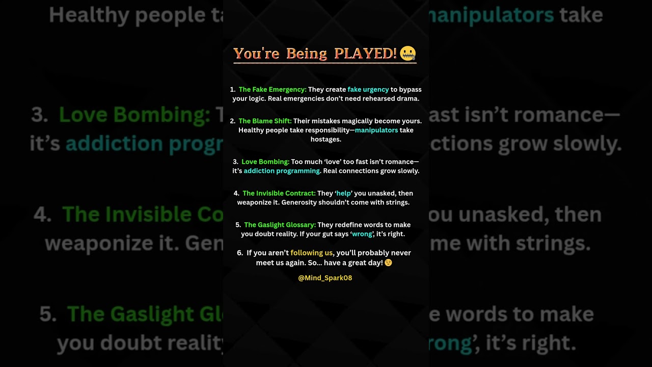 Are You Ignoring These 5 Dangerous Manipulation Red Flags?