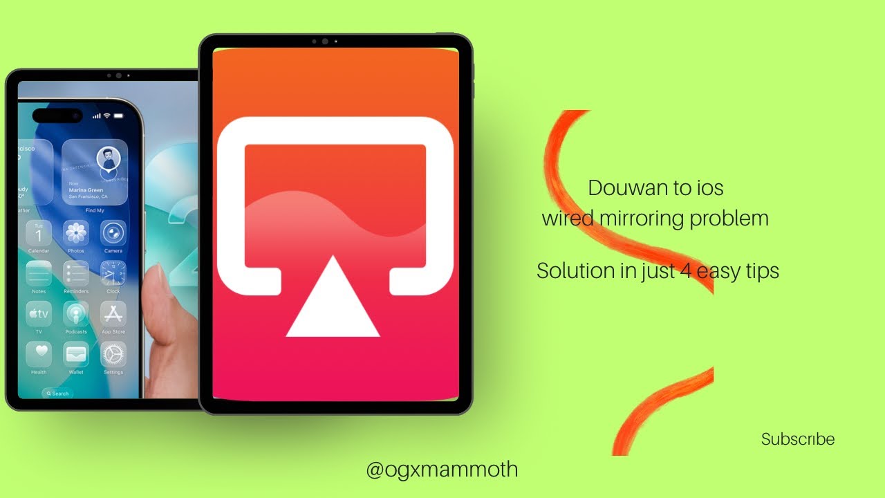 Douwan mirroring problem solve in just 4 easy tips       #douwan #ios #mirroringproblem 