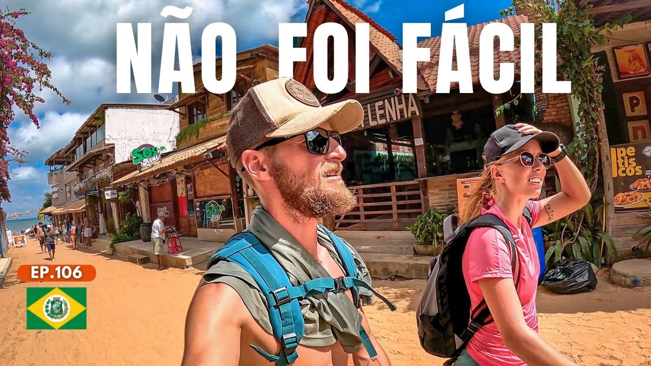 #Ep 106 | AVENTURA PARA ENTRAR EM JERICOACOARA | Viagem De KOMBI pelo BRASIL